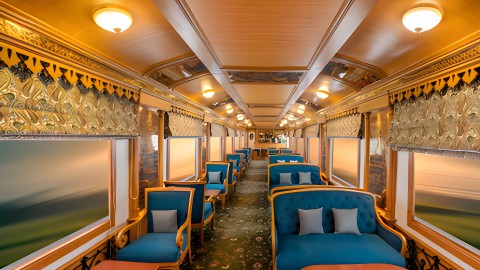 Deccan Odyssey: Vagón salón
